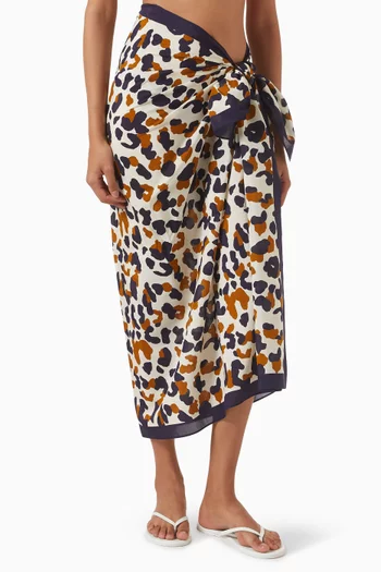Embrun Sarong in Silk-cotton