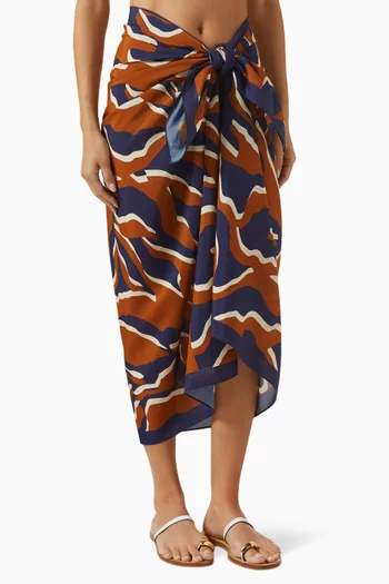 Ile Sarong in Cotton-blend