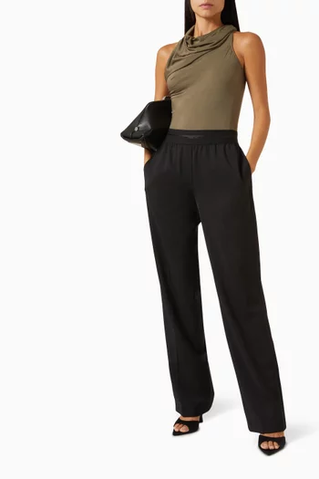 Logo Waistband Pants