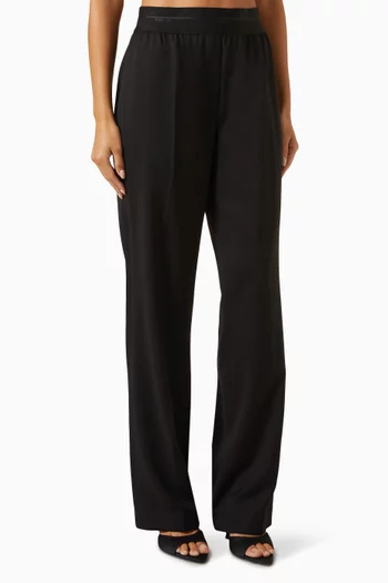 Logo Waistband Pants