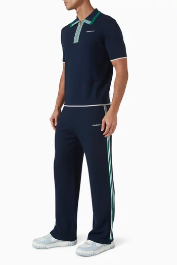 Tennis Polo Shirt in Merino Wool