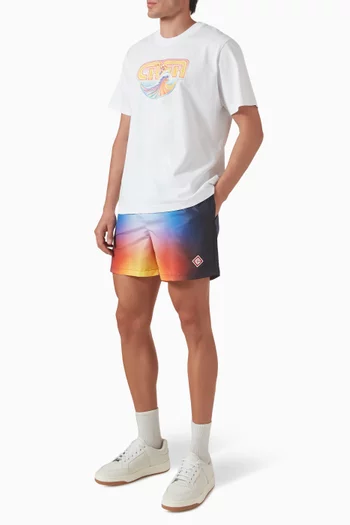 Tie-dye Swim Shorts