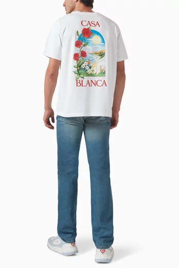 LA Days T-shirt in Cotton Jersey
