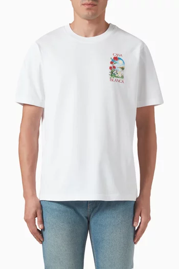 LA Days T-shirt in Cotton Jersey