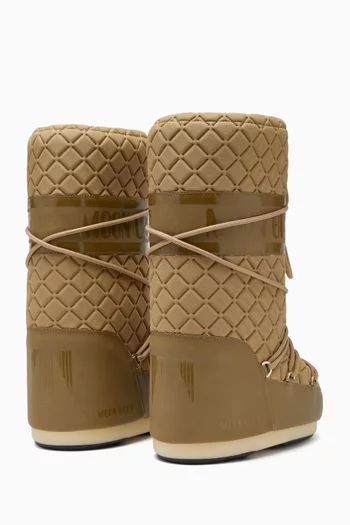 Icon Boots in Quilted Nylon