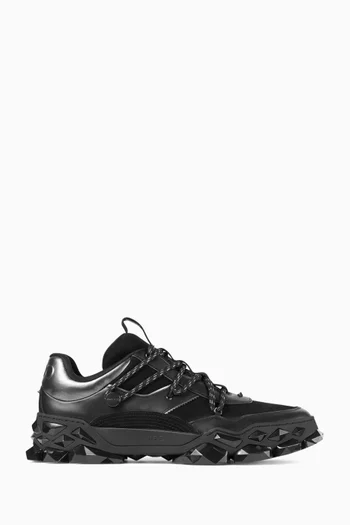 Diamond X II/F Sneakers in Leather