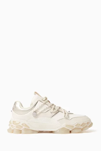 Diamond X II/F Sneakers in Leather