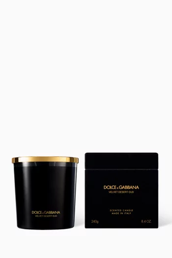 Velvet Desert Oud Scented Candle, 240g