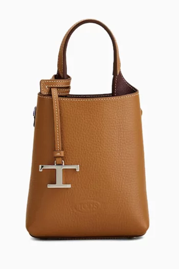 Micro Bag in Leather