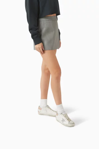 سنيكرز سوبر ستار‎ مرصع بكريستال سواروفسكي جلد