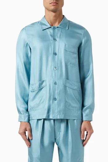 Button-up Pyjama Shirt