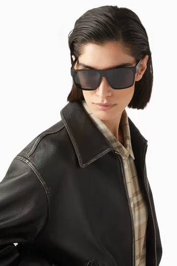 Dark Magic D Frame Sunglasses