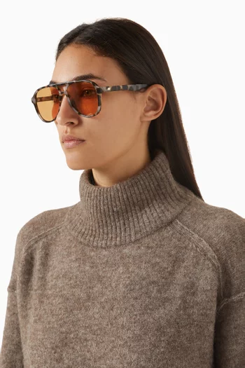 Tragic Magic Aviator Sunglasses