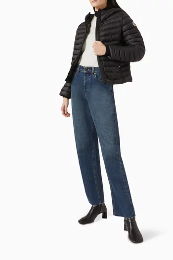 Ige Hooded Down Jacket in Nylon