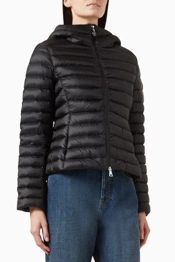 Ige Hooded Down Jacket in Nylon