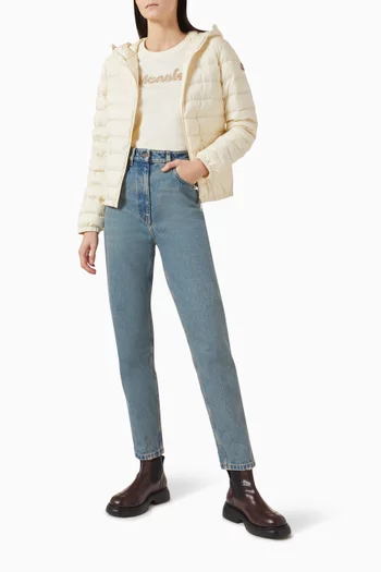 Hede Hooded Down Jacket in Nylon