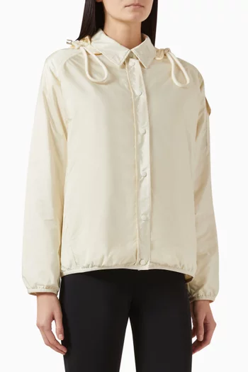 Logo Down Jacket in Nylon