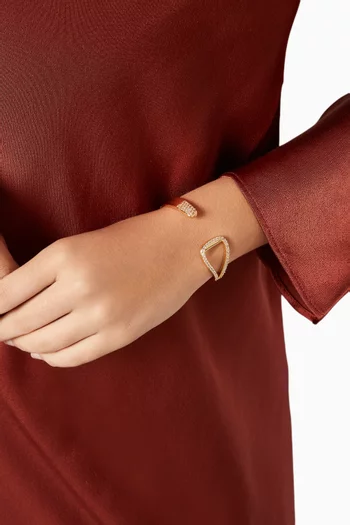 سوار ليفت اند بوب نحاس مطلي ذهب عيار 18