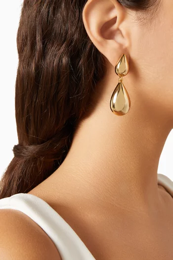 Avenue Montaigne Earrings in 18kt Gold-plated Brass