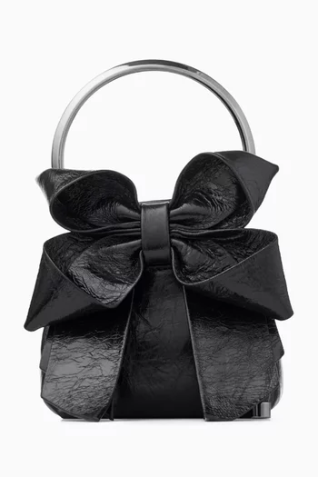 Micro Bon Bon Bucket Bag in Leather