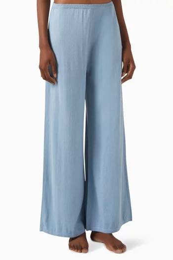Fine Gauge Pants in Cotton Blend