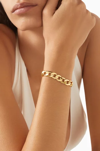 Walter Bracelet in Gold-tone Brass