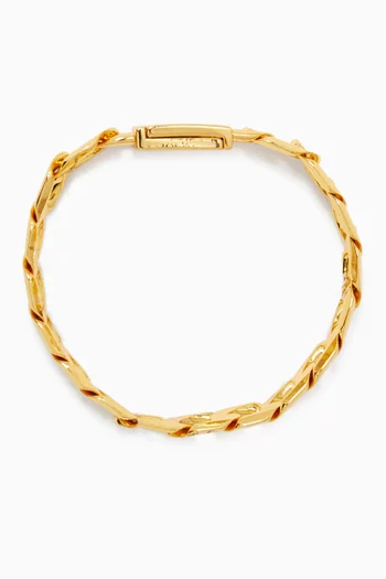 Walter Bracelet in Gold-tone Brass