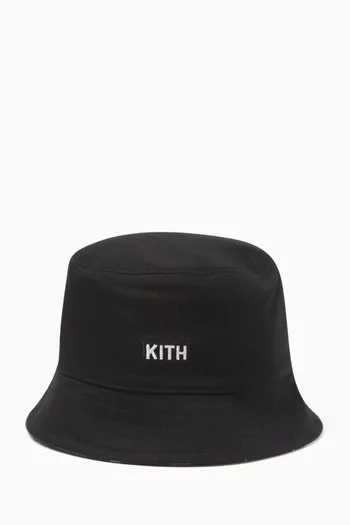 x Batman Reversible Bucket Hat in Cotton