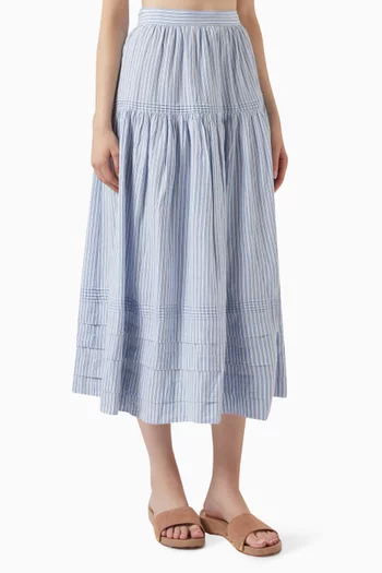 Sebastiane Maxi Skirt in Organic-cotton