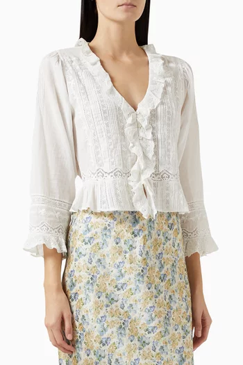 Eldoris Top in Organic Cotton