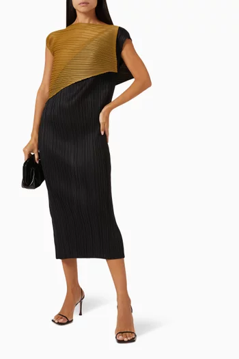 Anna Pleated Midi Dress