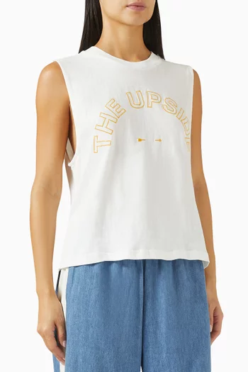Dawson Logo Tank Top in Organic Cotton
