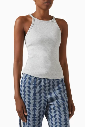 Asher Racerback Tank Top in Organic Cotton Blend