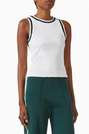 Kirsty Tank Top in Ribbed-knit