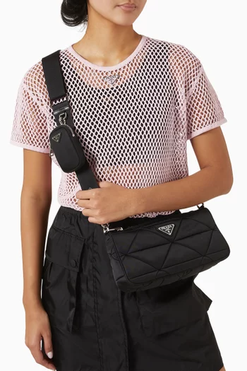 Small Crossbody Bag in Re-Nylon