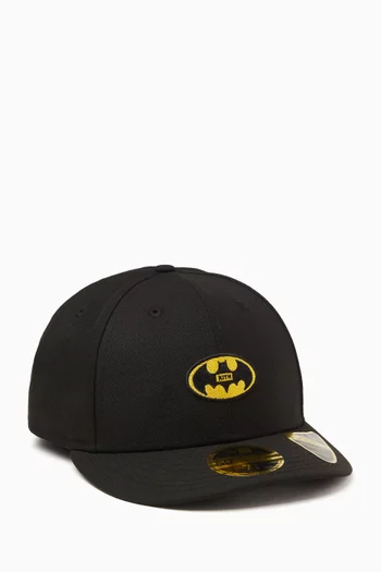 x Batman New Era Low-profile Baseball Cap in Cotton-canvas
