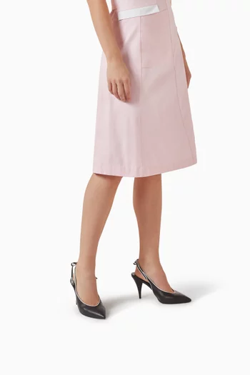 Slingback Pumps in Nappa Leather