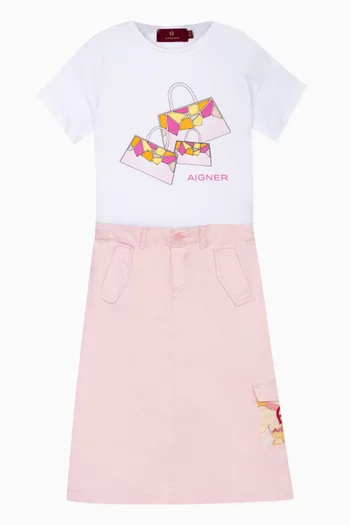 Cargo Skirt in Cotton