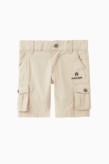 Cargo Bermuda Shorts in Cotton