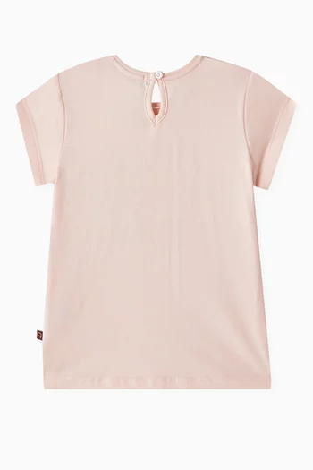 Graphic Logo T-Shirt in Cotton