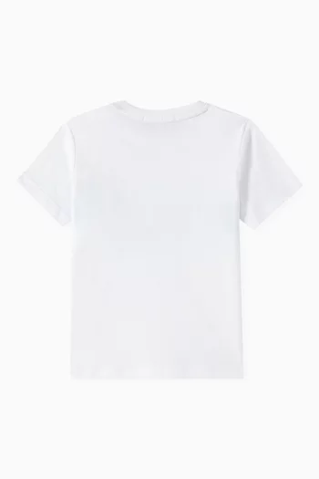Zigzag Logo T-shirt in Cotton