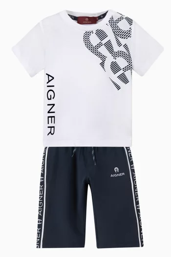 Logo T-shirt in Cotton
