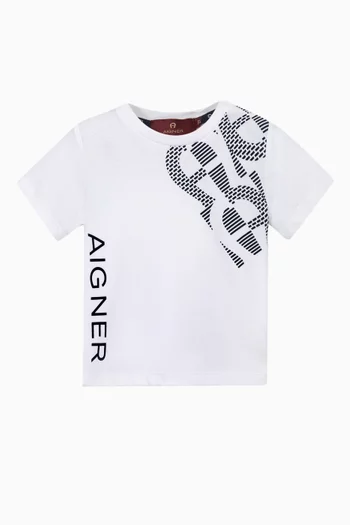 Logo T-shirt in Cotton