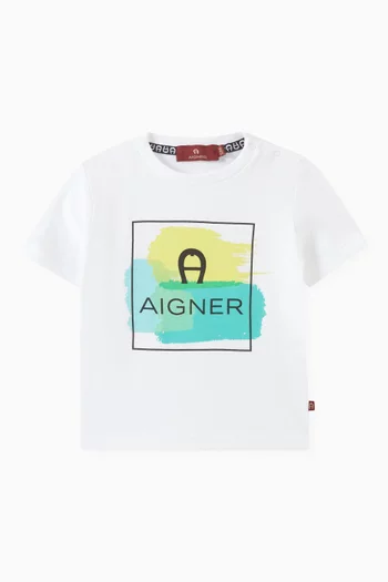 Logo T-shirt in Cotton