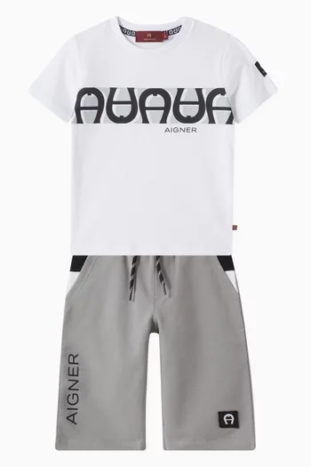 Logo T-shirt in Cotton