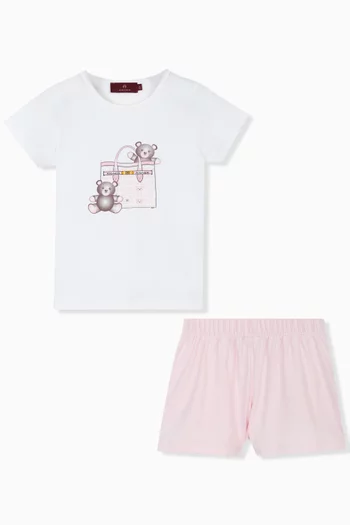 Sleepwear Set in Cotton