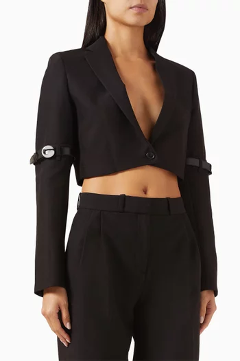Hybrid Crop Blazer