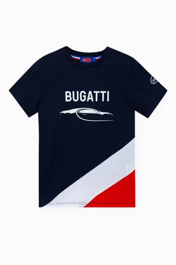 Graphic Print T-Shirt in Cotton