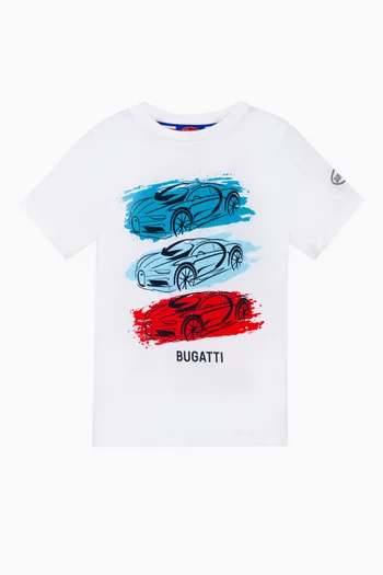 Graphic Print T-Shirt in Cotton