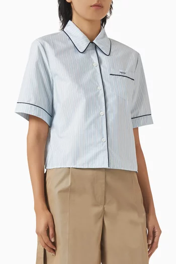 Striped Logo Shirt